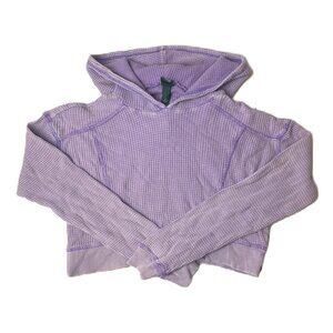Wild Fable Women’s Purple Wash Cropped Hoodie